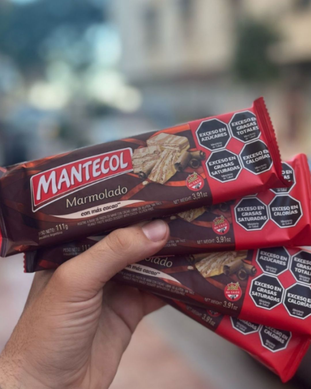 Mantecol 111 gramos (Marmolado)