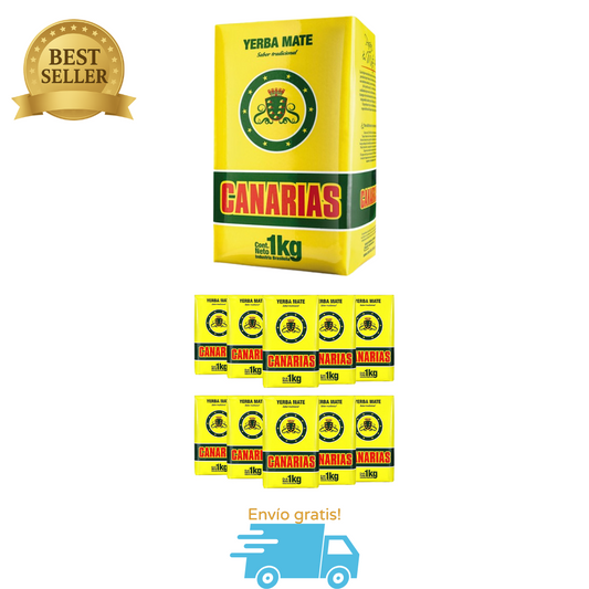 Pack Yerba mate Canarias Tradicional - 10 Kgs