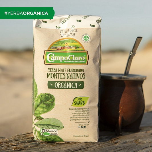 Yerba Mate Campo Claro Orgánica Montes Nativos - 500 Gramos