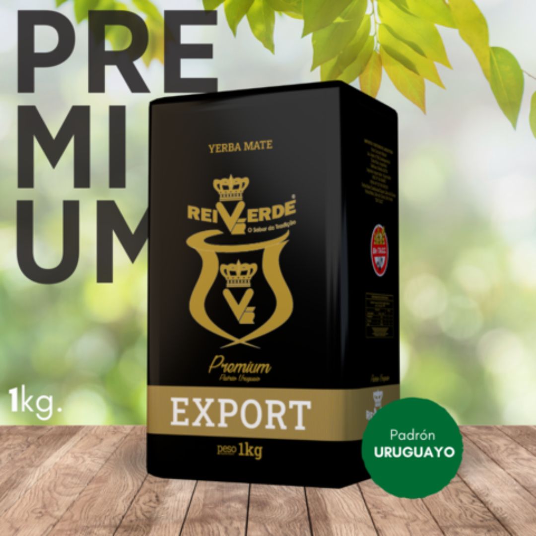 Yerba mate Rei Verde export PREMIUM - 1kg