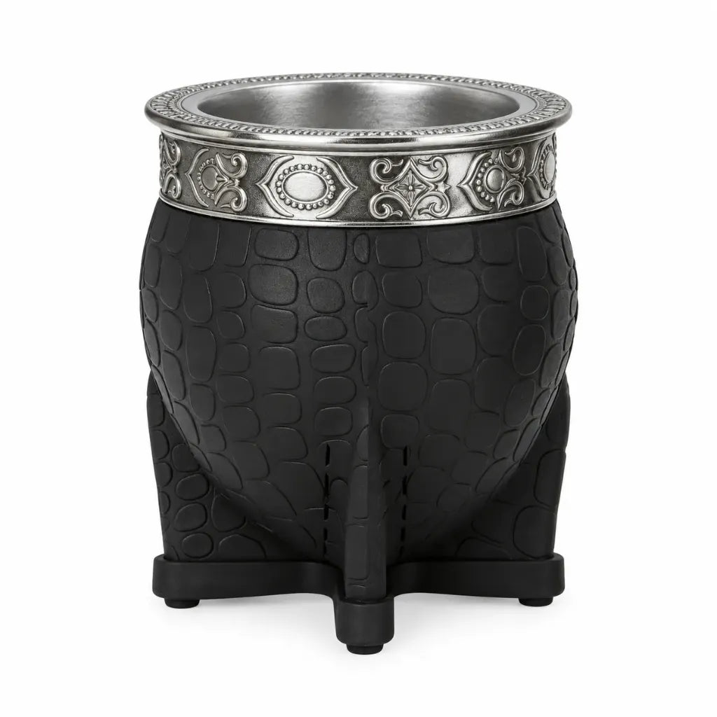 Imperial camionero NEGRO acero inox 200ml El Paisito virola Plata - Mate