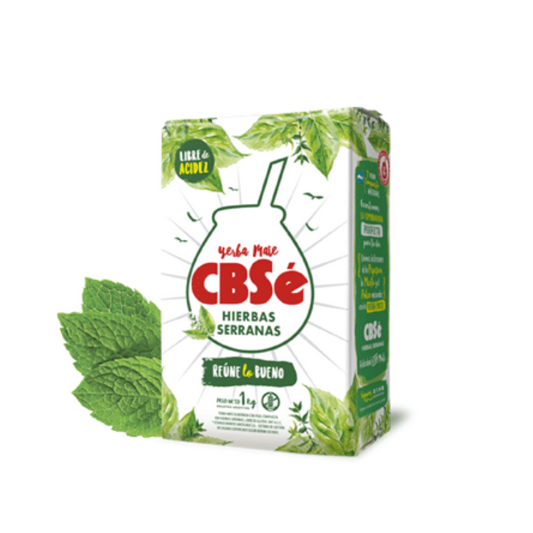 Yerba Mate CBSé HIERBAS SERRANAS - 500 gramos