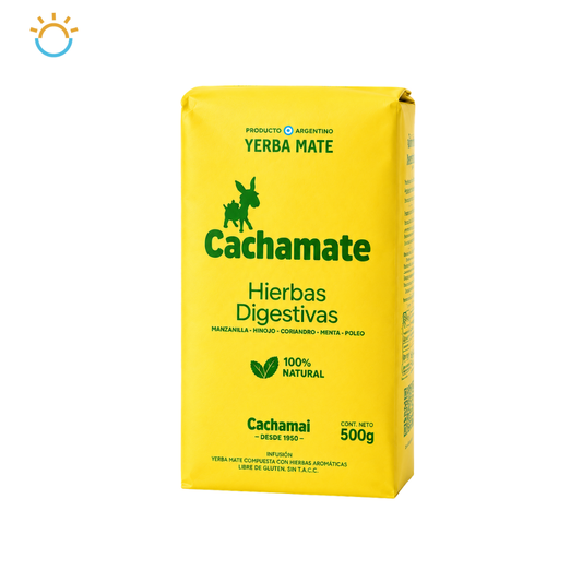 Yerba Mate CACHAMATE Hierbas Digestivas Manzanilla - 500G