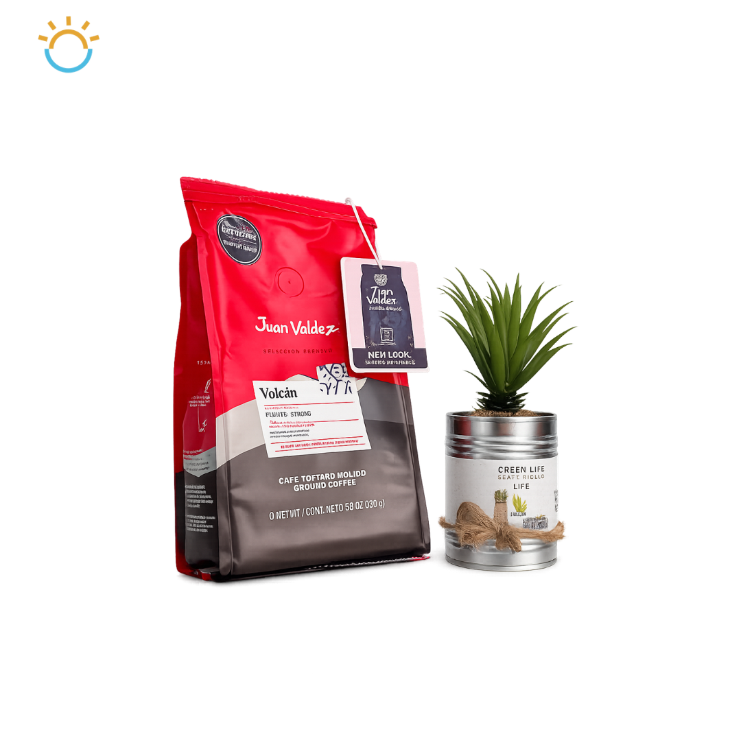 Juan Valdez Volcán Café Molido, Tostión Fuerte, Notas de Caramelo y Cacao - 250 Gramos