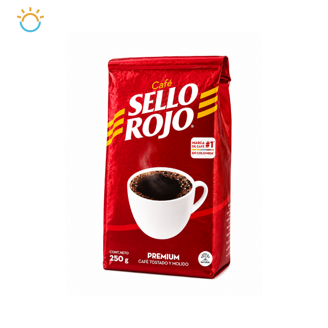 Café Sello Rojo Premium - 250 Gramos