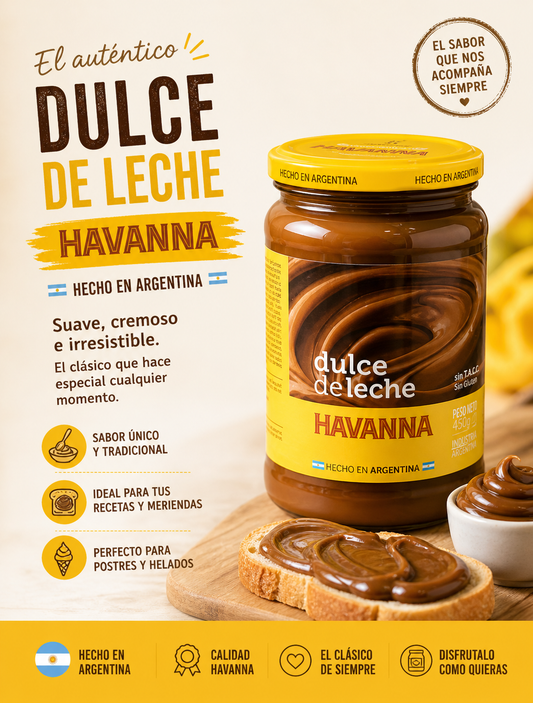 Dulce de Leche Havanna 450 Gramos
