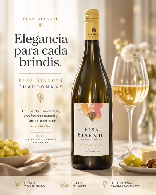 Vino Elsa Bianchi CHARDONAY 750 ML (11,8%)