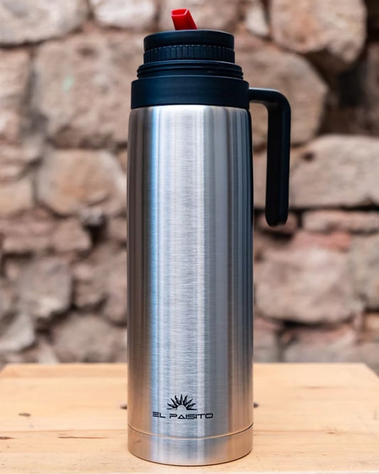 TERMO 1.2L EL PAISITO Acero Inoxidable — Plata