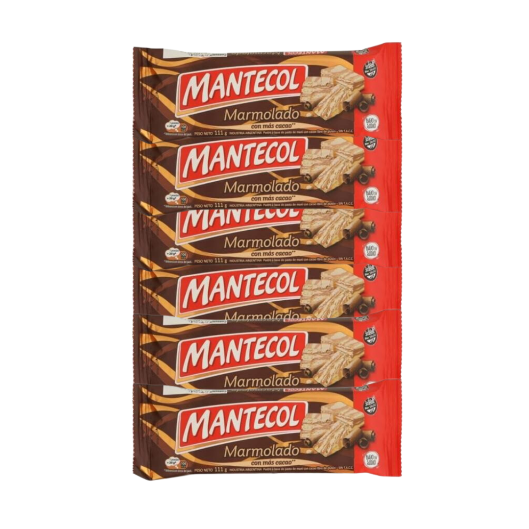 Mantecol 111 gramos - Pack 6 unidades