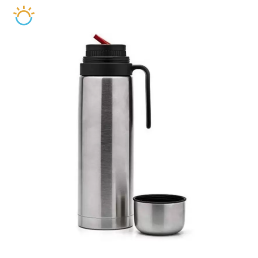 TERMO 1.2L EL PAISITO Acero Inoxidable — Plata