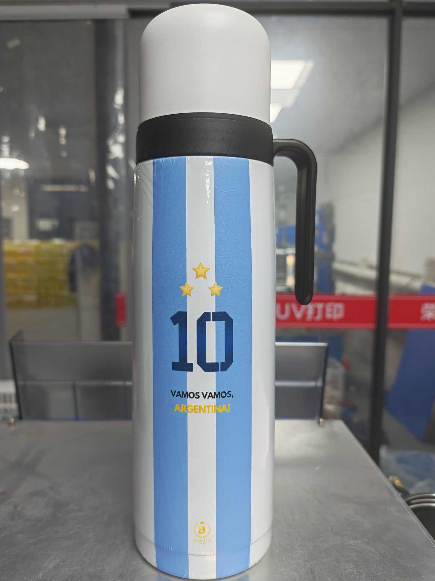 Termo Argentina Messi Nº10 - Aluminio - 1L
