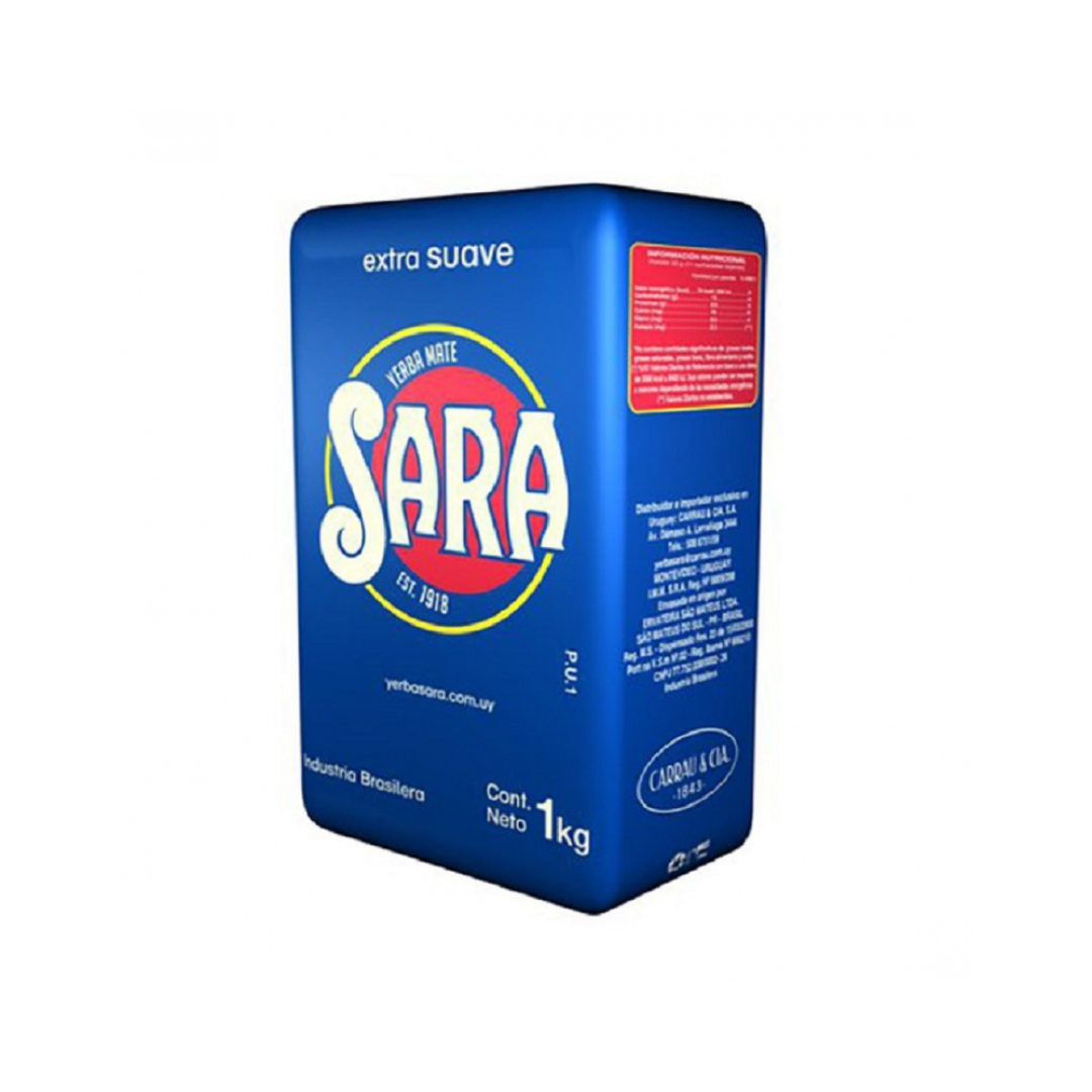 Yerba mate Sara Suave 1kg