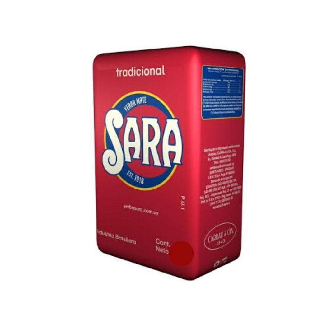 Yerba mate Sara Roja tradicional 1kg