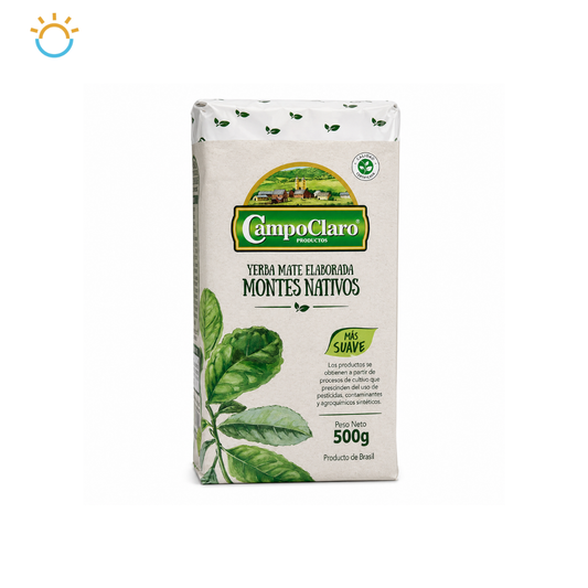 Yerba Mate Campo Claro Montes Nativos - 500 Gramos