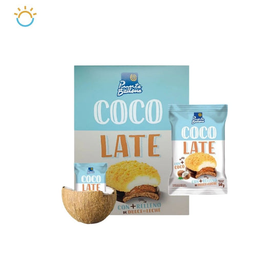 Alfajor Punta Ballena Cocolate (Caja de 8 unidades)