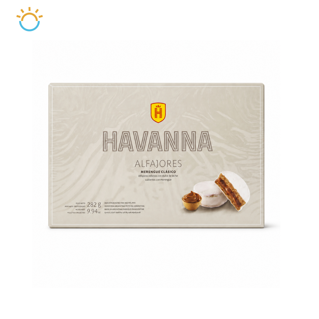 Alfajores Havanna Merengue - 6 unidades