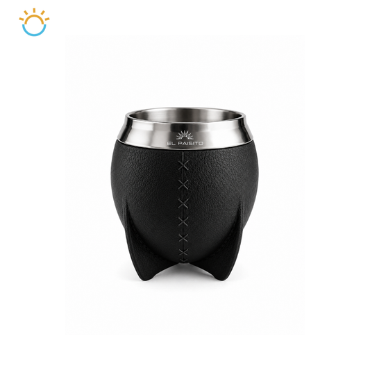 Mate Torpedo El Paisito acero inoxidable (Negro)