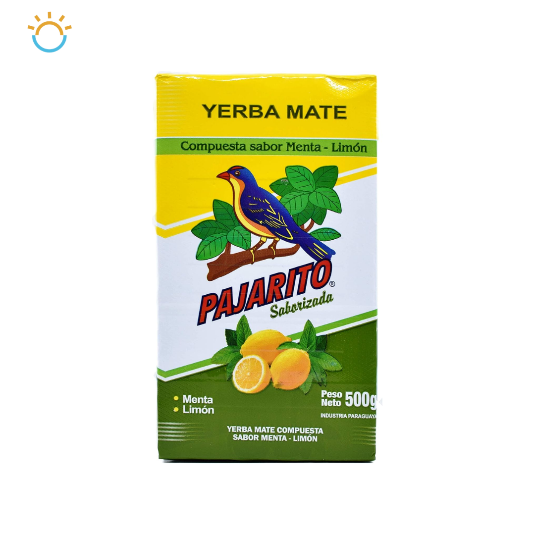 Yerba Mate Pajarito Menta-limón 500 Gramos