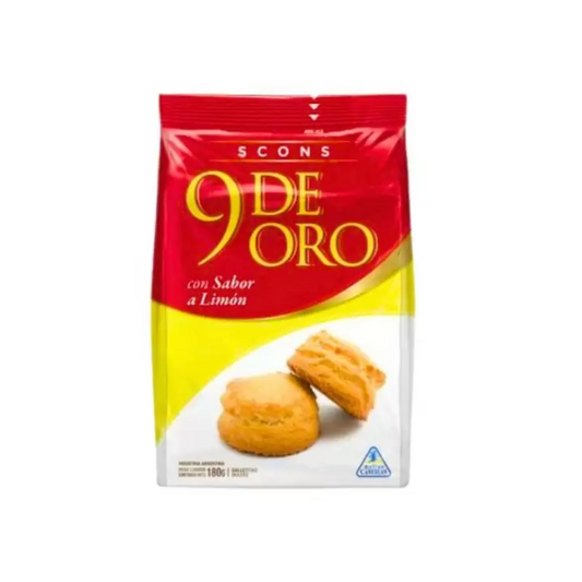 Scons de limón 9 de Oro - 180 Gramos