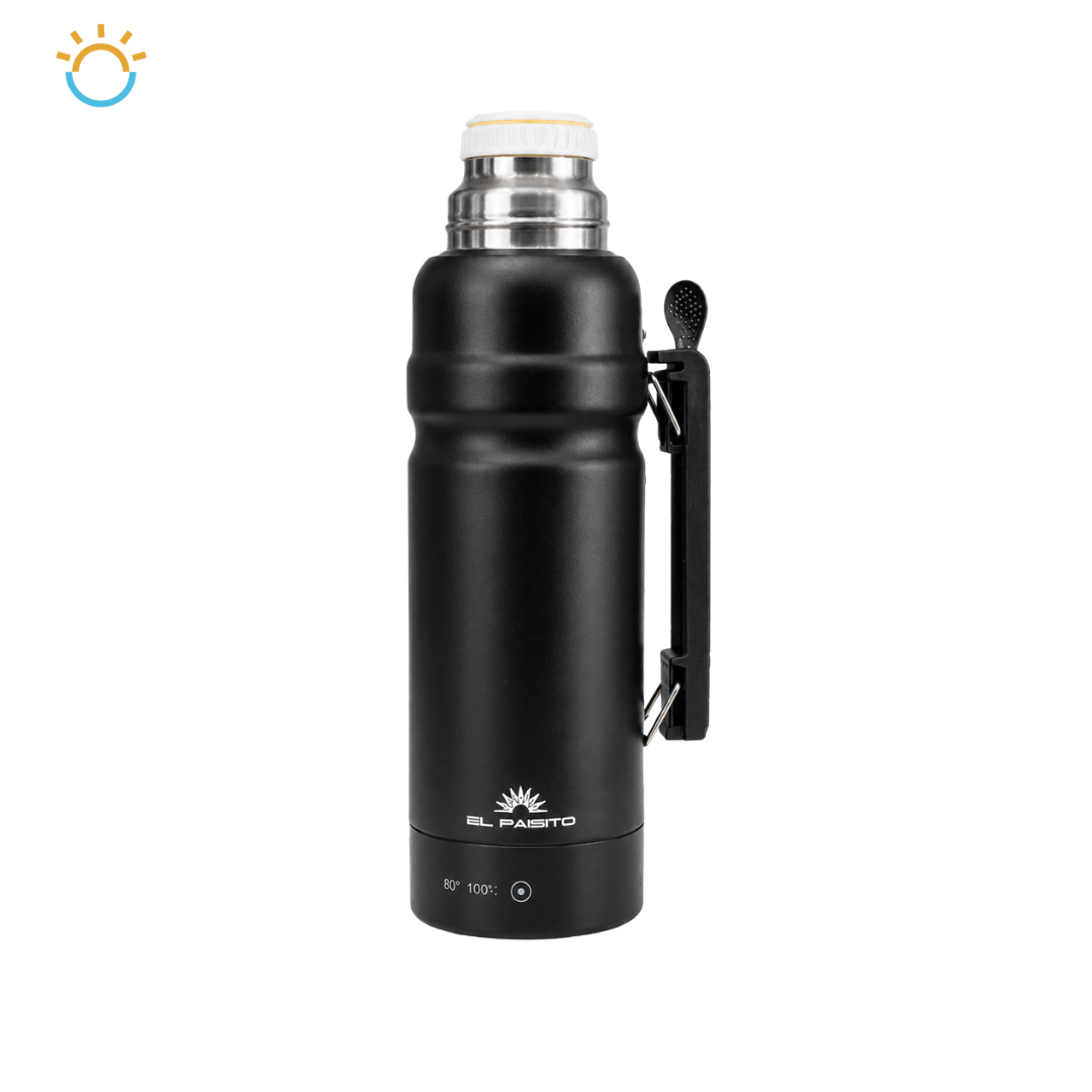 Termo eléctrico EL PAISITO - 1 Litro (Negro)