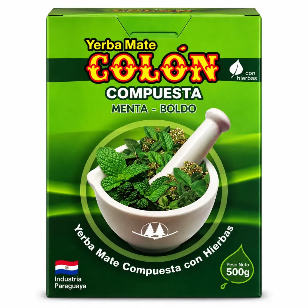 Yerba mate Colón Menta y Boldo - 500 g
