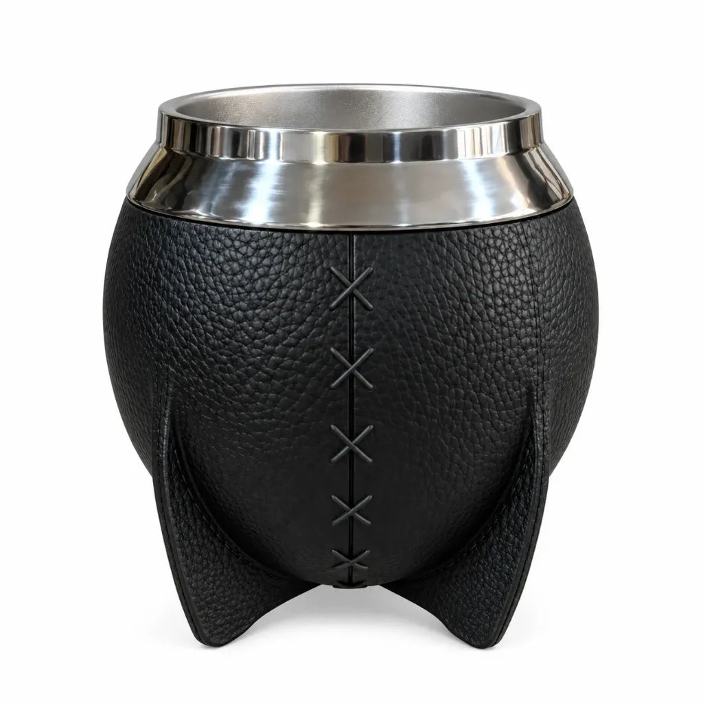 Pampero acero inoxidable 280ml NEGRO - Mate