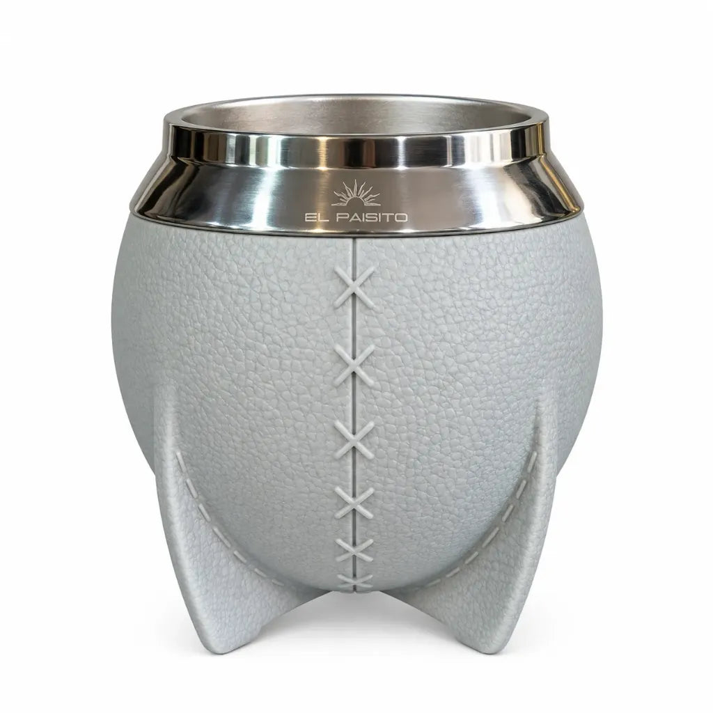 Pampero acero inox 280ml AZUL HIELO (azul) - Mate