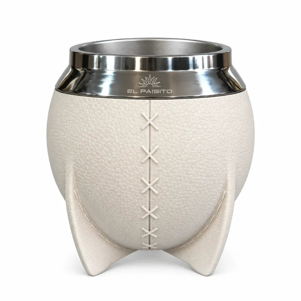 Pampero acero inox 280ml BLANCO - Mate