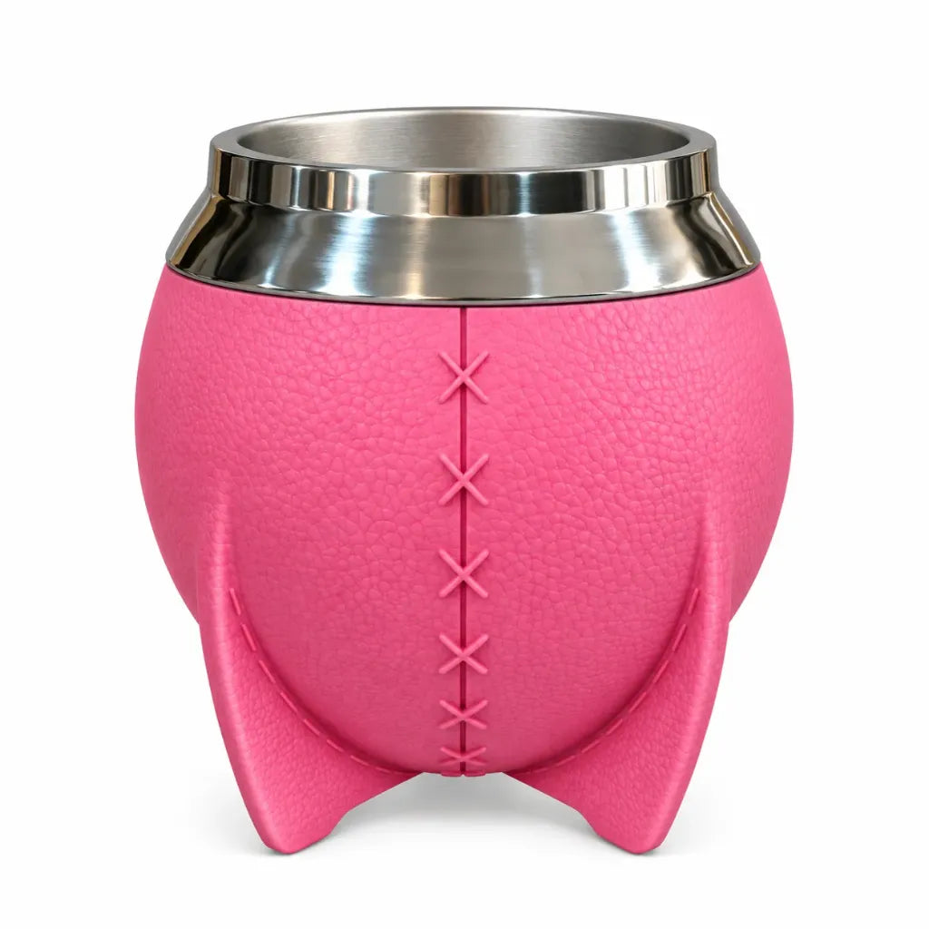 Pampero acero inoxidable 280ml ROSA - Mate