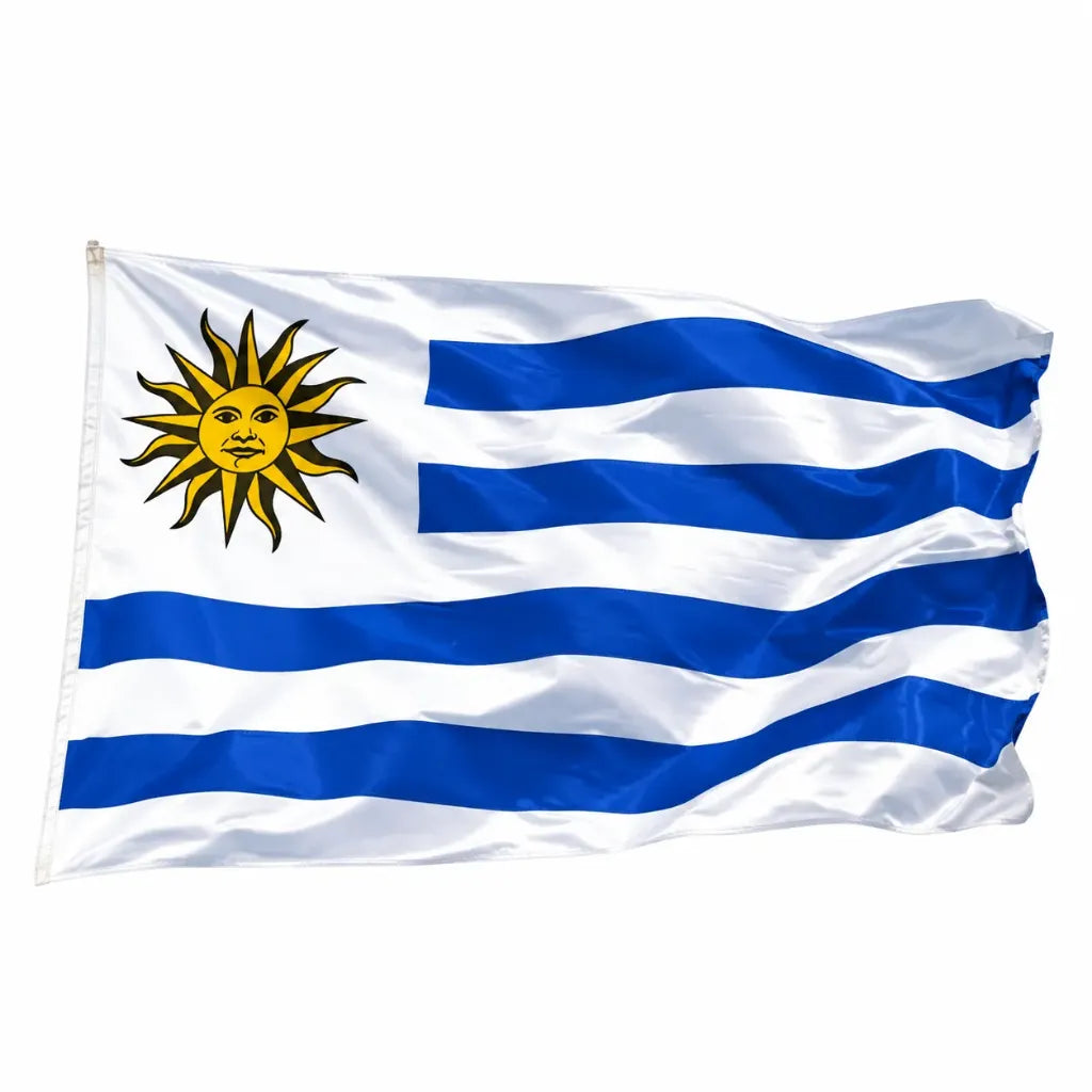 Bandera Uruguay 60 x 40 de tela