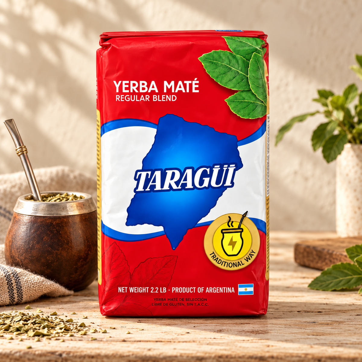 Yerba mate Taragüi - 1 kg — imagen de catálogo