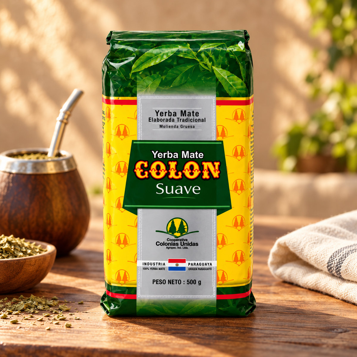 Yerba mate Colón Suave - 500 g — imagen de catálogo