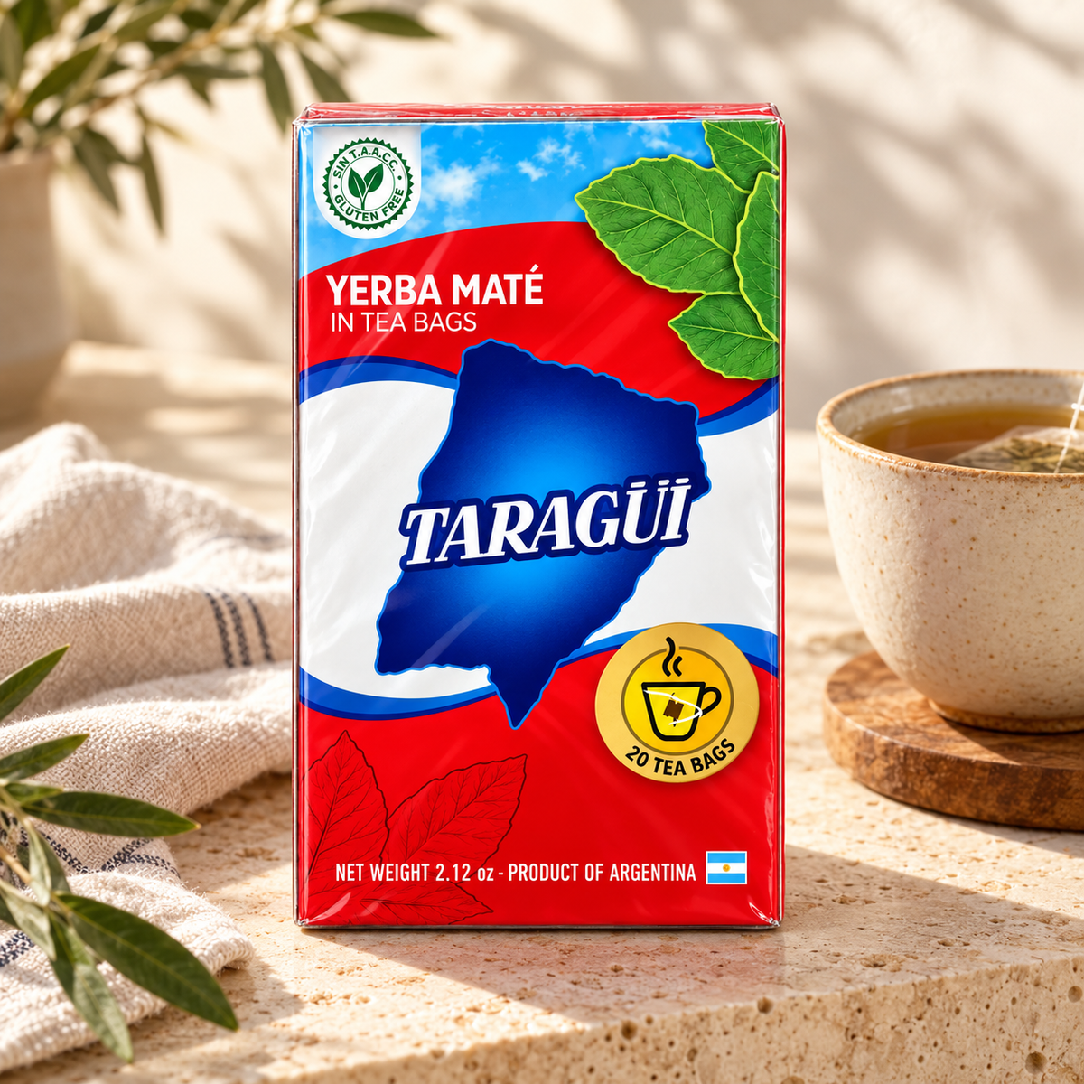 Mate cocido Taragüi - 20 sobres de 3 g — imagen de catálogo