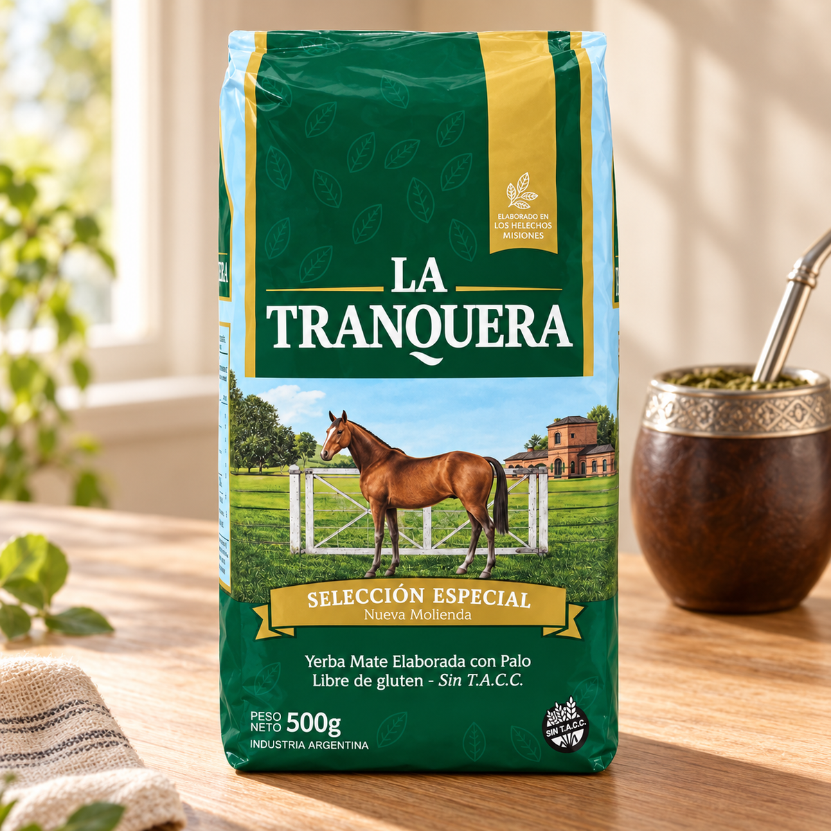 Yerba mate La Tranquera Tradicional - 500 g — imagen de catálogo