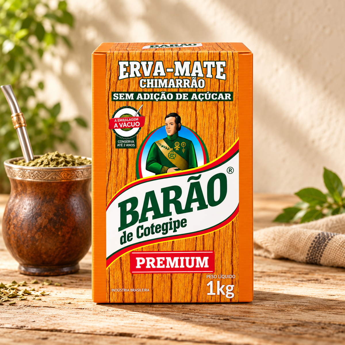 Yerba mate Barão Chimarrão Premium - 1 kg — imagen de catálogo