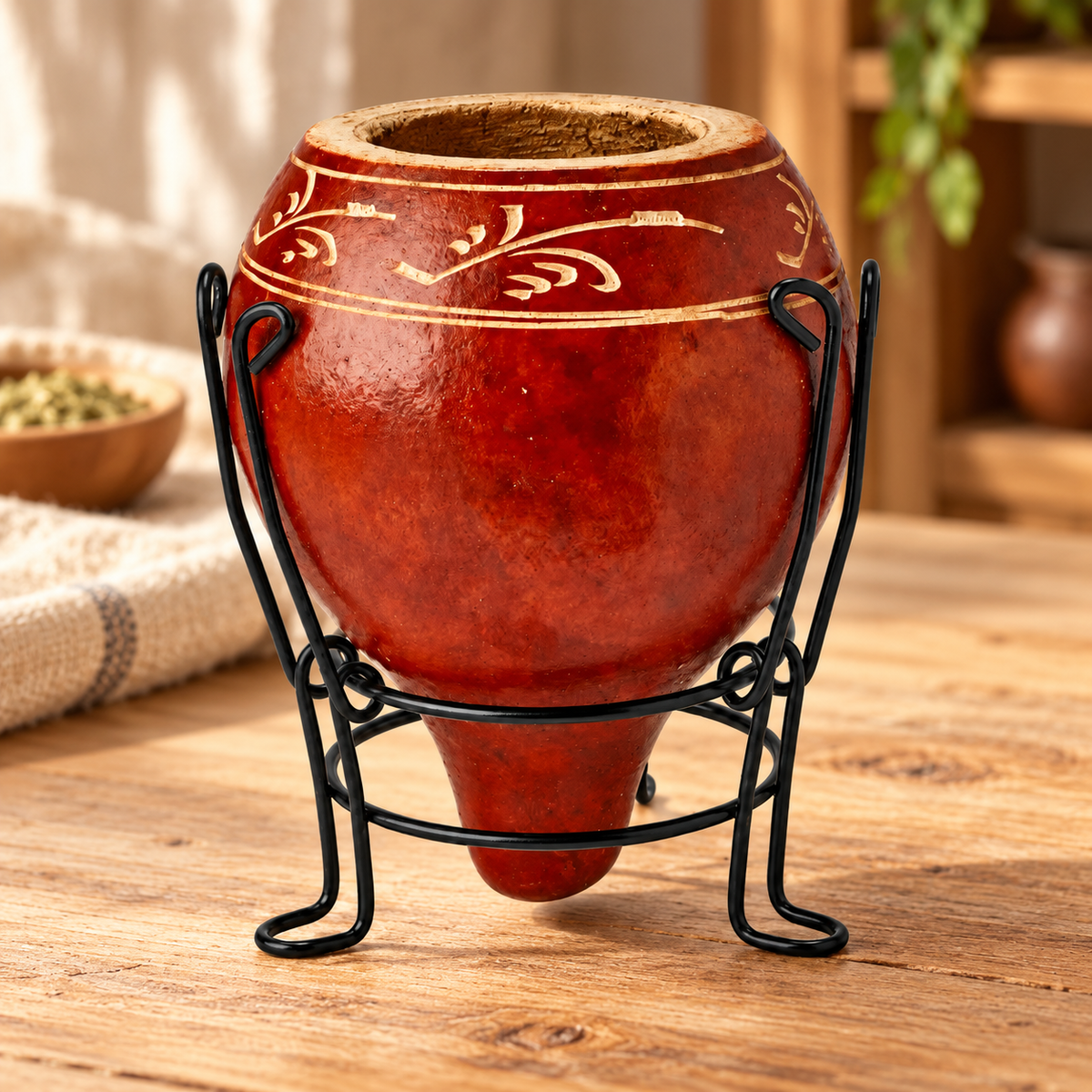 Calabaza con Posamate - Mate — imagen de catálogo