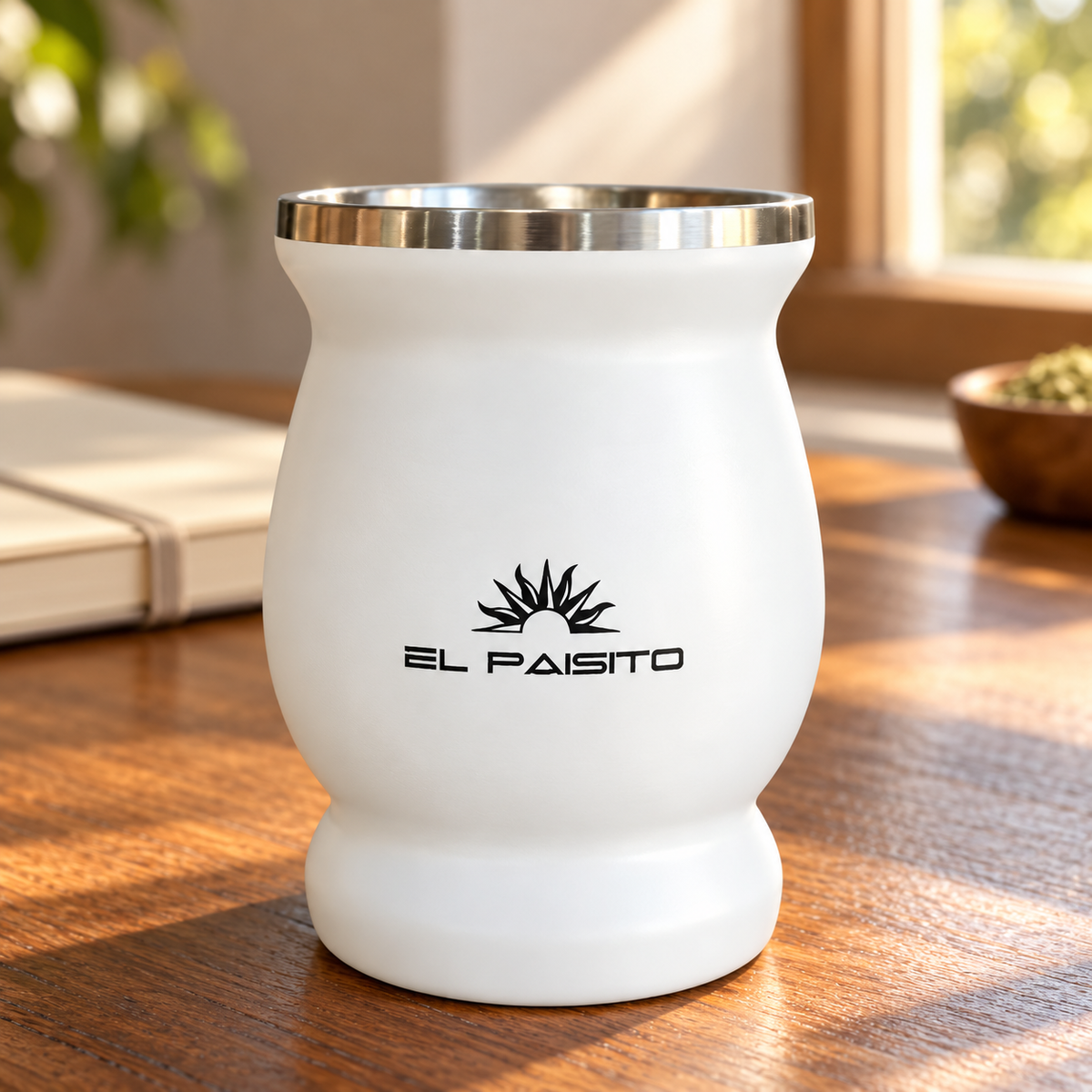 Copa Acero Inox BLANCO El Paisito - Mate — imagen de catálogo