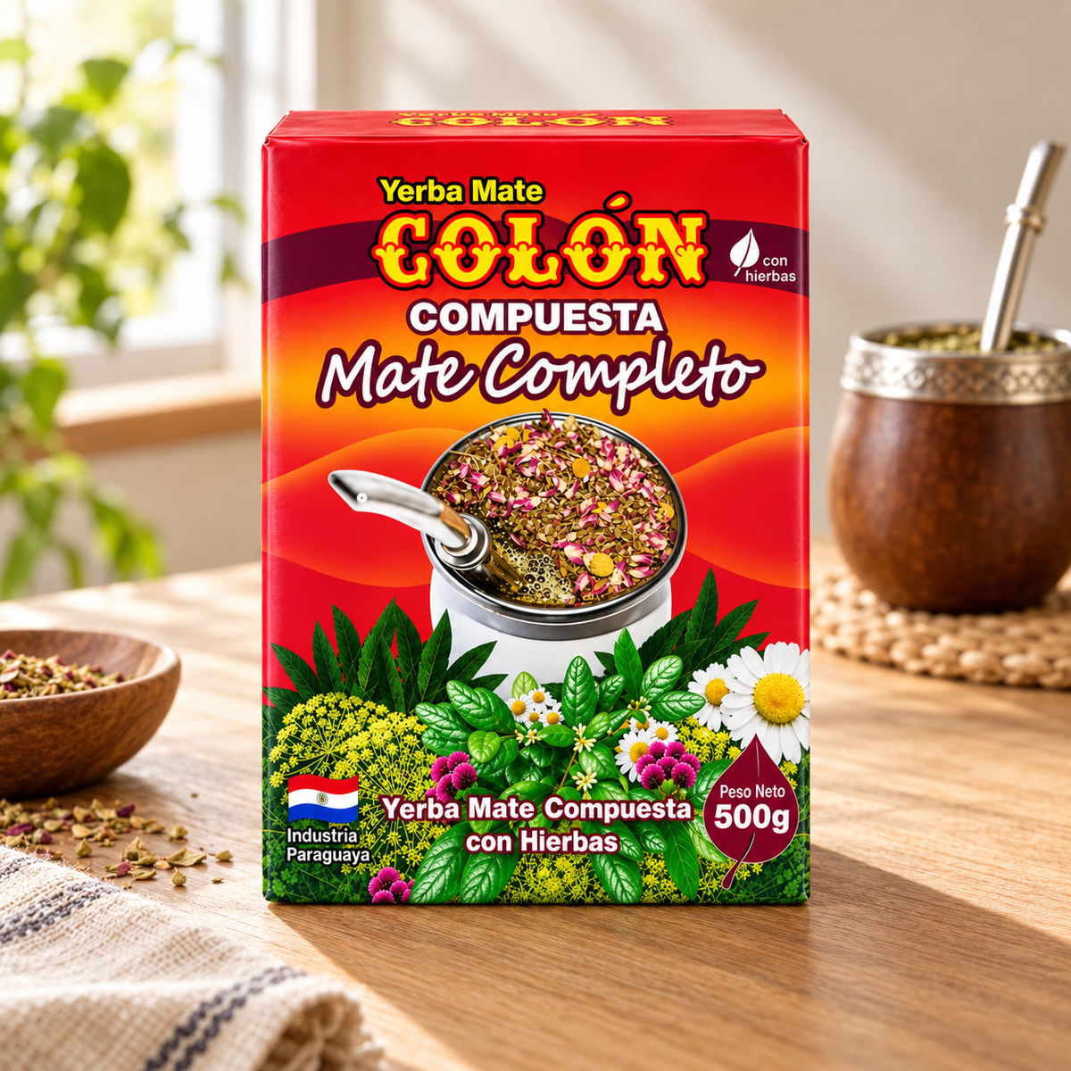 Yerba mate Colón Mate Completo - 500 g — imagen de catálogo