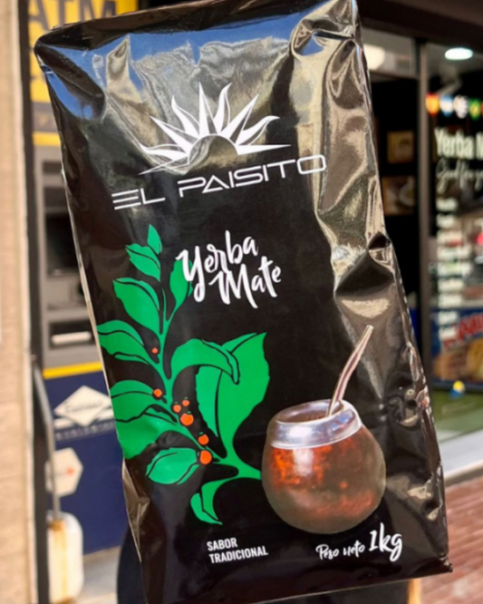 Yerba Mate El Paisito Tradicional 1KG